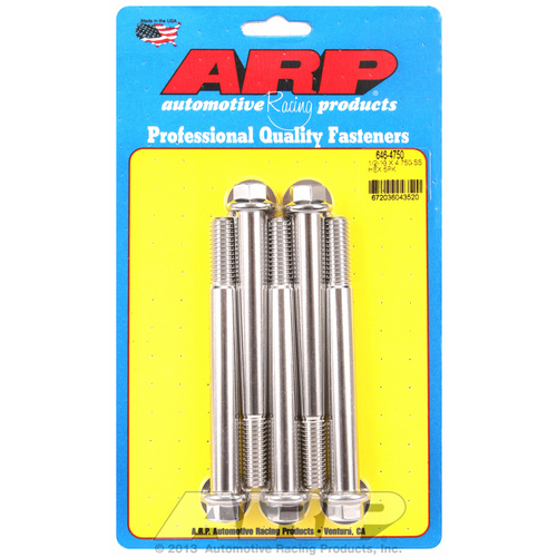 ARP FOR 1/2-13 x 4.750 hex SS bolts
