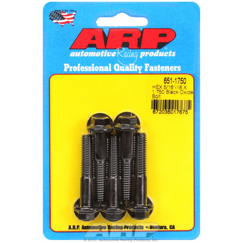 ARP FOR 5/16-18 X 1.750 hex black oxide bolts