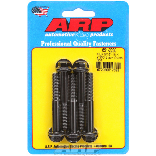 ARP FOR 5/16-18 X 2.250 hex black oxide bolts