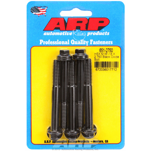 ARP FOR 5/16-18 X 2.750 hex black oxide bolts