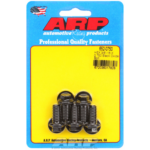 ARP FOR 3/8-16 X 0.750 hex black oxide bolts