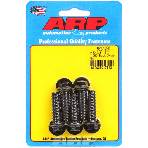 ARP FOR 3/8-16 X 1.250 hex black oxide bolts