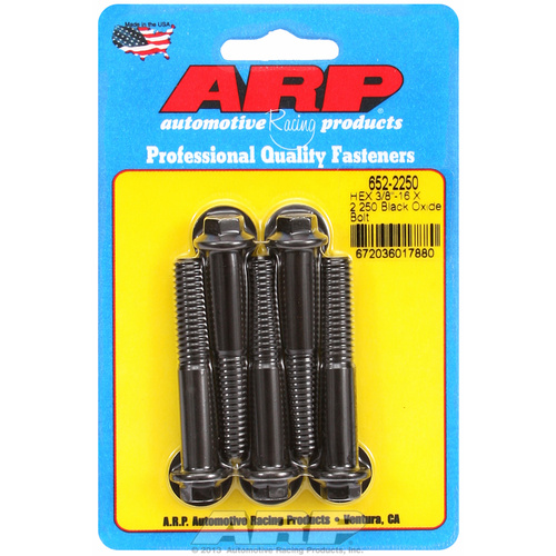 ARP FOR 3/8-16 X 2.250 hex black oxide bolts