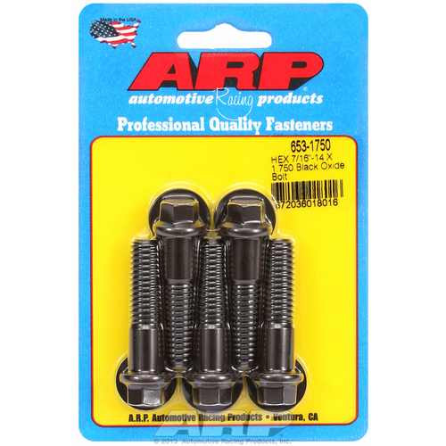 ARP FOR 7/16-14 X 1.750 hex black oxide bolts