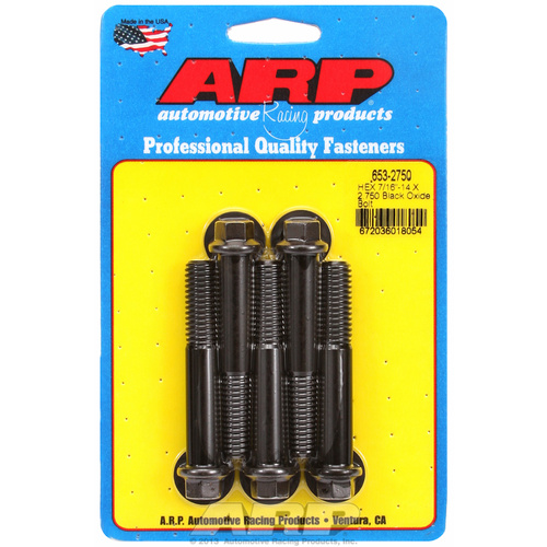 ARP FOR 7/16-14 X 2.750 hex black oxide bolts