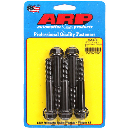ARP FOR 7/16-14 X 3.000 hex black oxide bolts