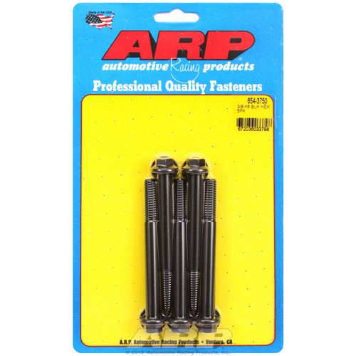 ARP FOR 3/8-16 x 3.750 hex 7/16 wrenching black oxide bolts