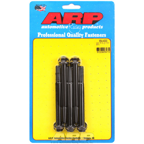 ARP FOR 3/8-16 x 4.000 hex 7/16 wrenching black oxide bolts