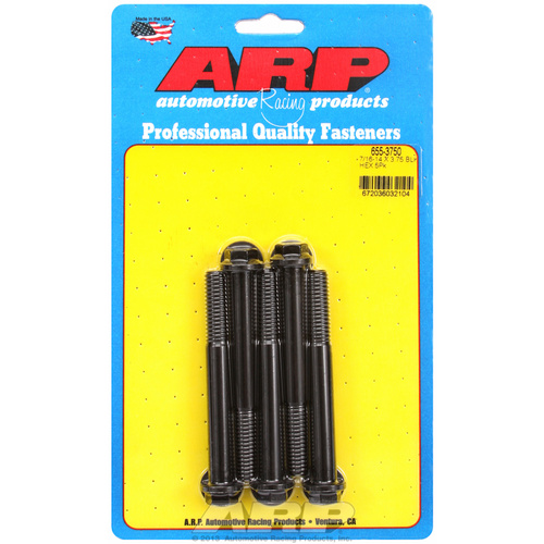 ARP FOR 7/16-14 X 3.750 hex 1/2 wrenching black oxide bolts