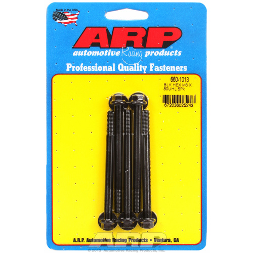 ARP FOR M6 x 1.00 x 80 hex black oxide bolts