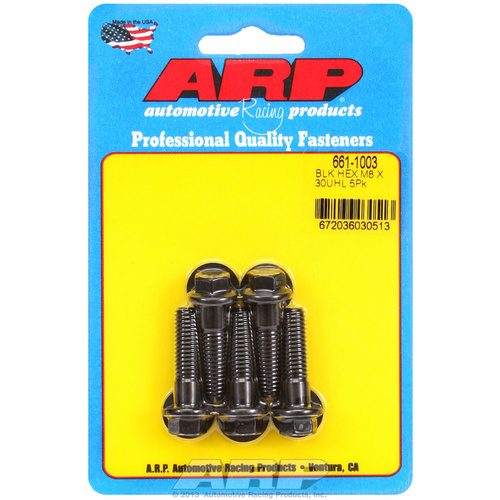 ARP FOR M8 x 1.25 x 30 hex black oxide bolts