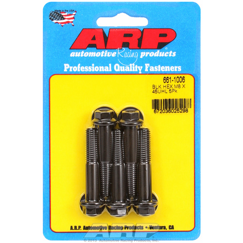 ARP FOR M8 x 1.25 x 45 hex black oxide bolts
