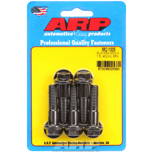 ARP FOR M10 x 1.50 x 40 hex black oxide bolts
