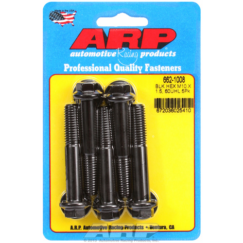 ARP FOR M10 x 1.50 x 60  hex black oxide bolts
