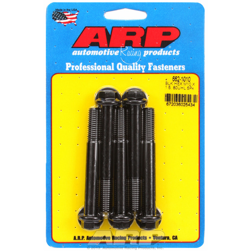 ARP FOR M10 x 1.50 x 80 hex black oxide bolts