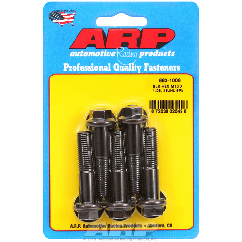 ARP FOR M10 x 1.25 x 45 hex black oxide bolts