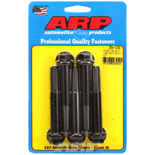 ARP FOR M12 x 1.50 x 80 hex black oxide bolts