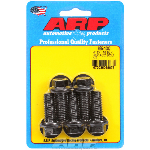 ARP FOR M12 x 1.75 x 30 hex black oxide bolts