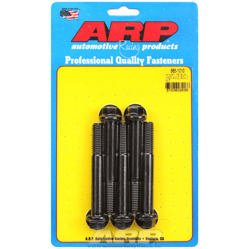 ARP FOR M12 x 1.75 x 90 hex black oxide bolts
