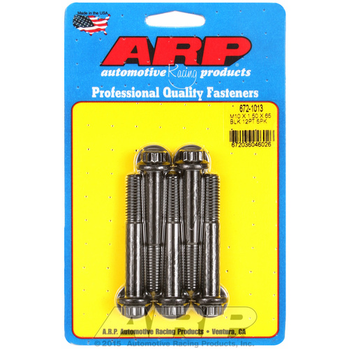ARP FOR M10 x 1.50 x 65 12pt black oxide bolts