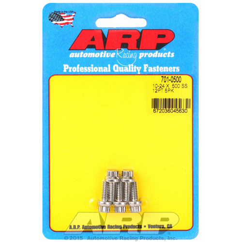 ARP FOR 10-24 x .500 12pt SS bolts