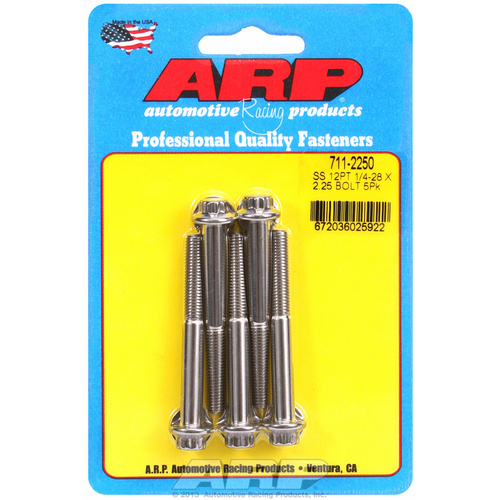 ARP FOR 1/4-28 x 2.250 12pt SS bolts