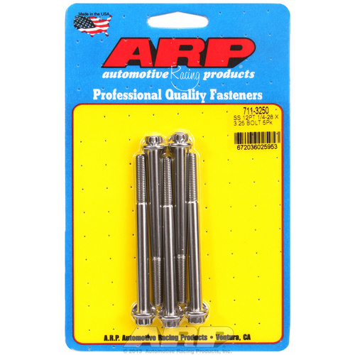 ARP FOR 1/4-28 x 3.250 12pt SS bolts