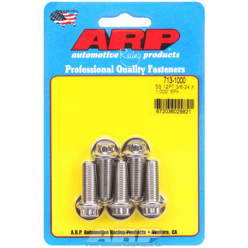 ARP FOR 3/8-24 x 1.000 12pt SS bolts