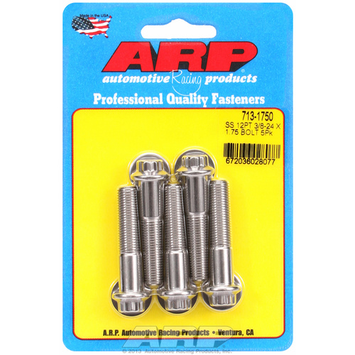 ARP FOR 3/8-24 x 1.750 12pt SS bolts