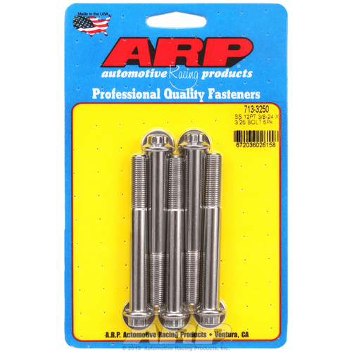 ARP FOR 3/8-24 x 3.250 12pt SS bolts
