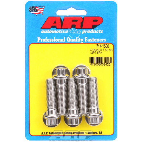 ARP FOR 7/16-20 x 1.500 12pt SS bolts