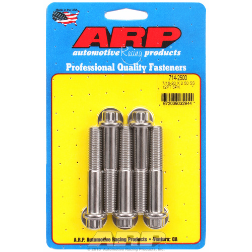 ARP FOR 7/16-20 x 2.500 12pt SS bolts