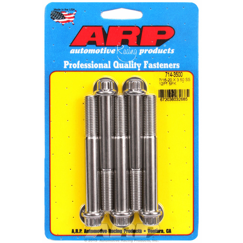 ARP FOR 7/16-20 x 3.500 12pt SS bolts