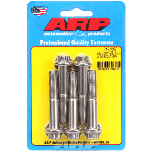 ARP FOR 3/8-24 x 2.250 12pt 7/16 wrenching SS bolts