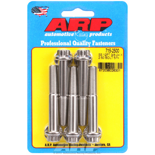 ARP FOR 3/8-24 x 2.500 12pt 7/16 wrenching SS bolts