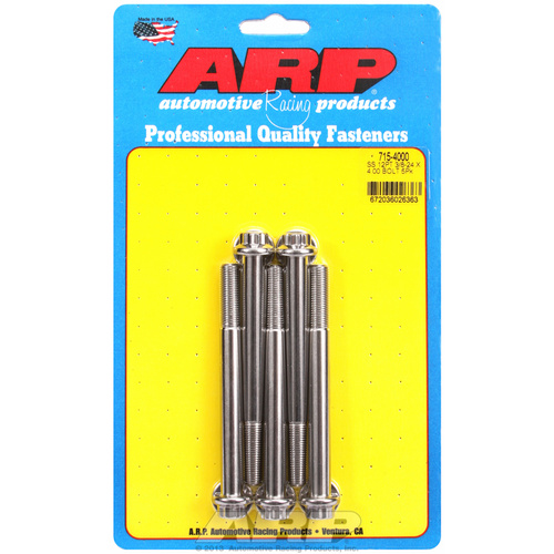 ARP FOR 3/8-24 x 4.000 12pt 7/16 wrenching SS bolts