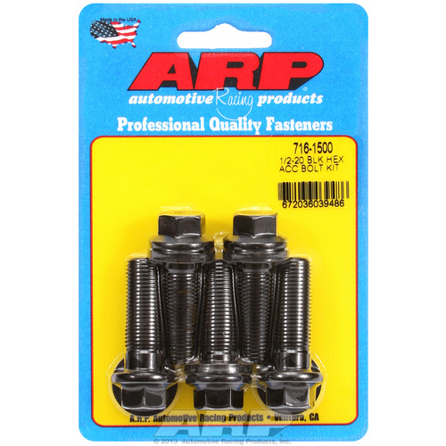 ARP FOR 1/2-20 x 1.500 hex black oxide bolts