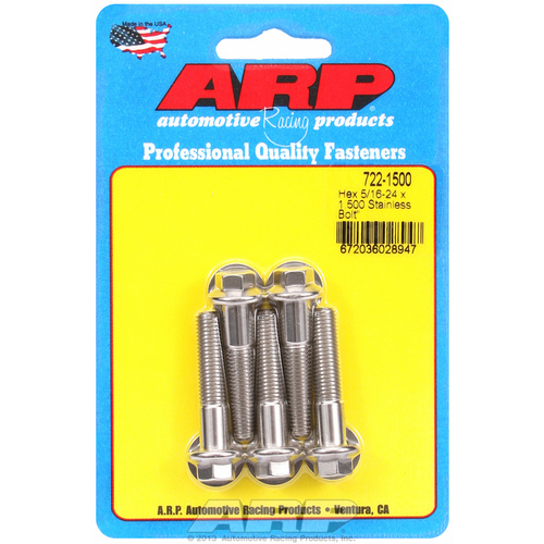 ARP FOR 5/16-24 x 1.500 hex SS bolts