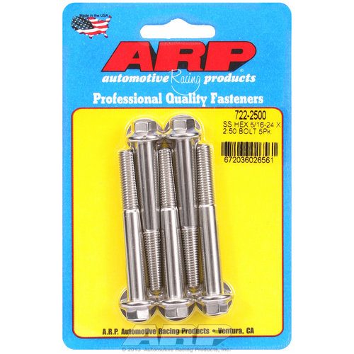 ARP FOR 5/16-24 x 2.500 hex SS bolts