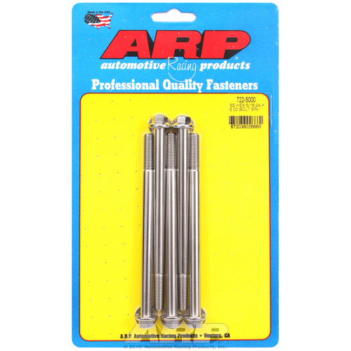 ARP FOR 5/16-24 x 5.000 hex SS bolts