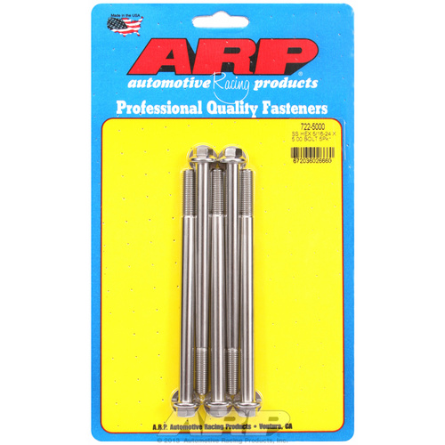 ARP FOR 5/16-24 x 5.000 hex SS bolts
