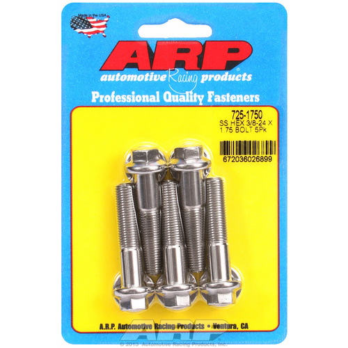 ARP FOR 3/8-24 x 1.750 hex 7/16 wrenching SS bolts