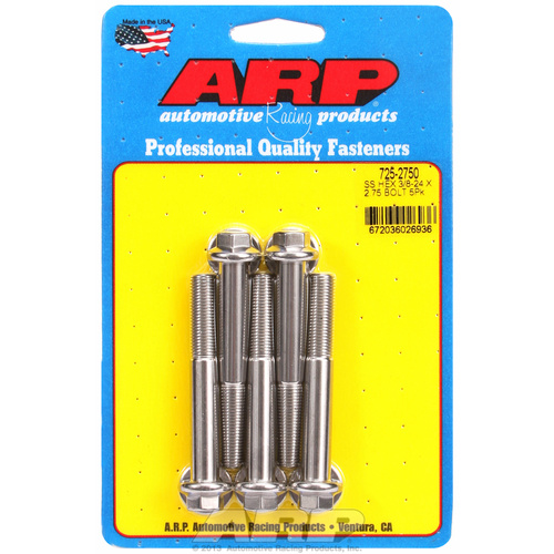 ARP FOR 3/8-24 x 2.750 hex 7/16 wrenching SS bolts