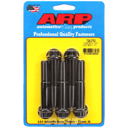 ARP FOR 1/2-20 x 2.750 12pt black oxide bolts