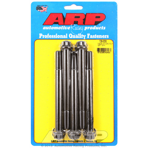 ARP FOR 1/2-20 x 5.250 12pt black oxide bolts