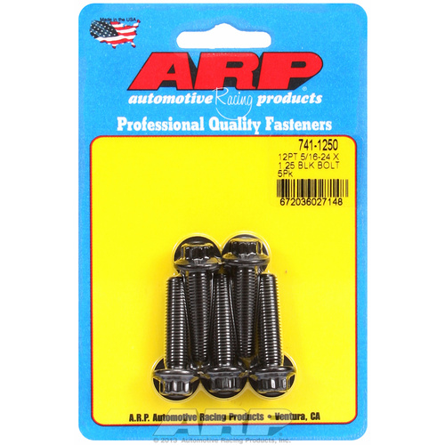 ARP FOR 5/16-24 x 1.250 12pt black oxide bolts
