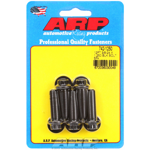 ARP FOR 3/8-24 x 1.250 12pt black oxide bolts