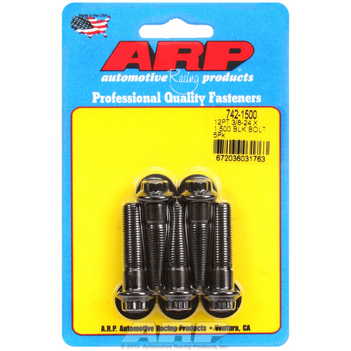 ARP FOR 3/8-24 x 1.500 12pt black oxide bolts