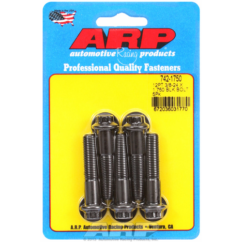 ARP FOR 3/8-24 x 1.750 12pt black oxide bolts