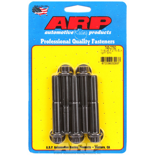 ARP FOR 7/16-20 x 2.750 12pt black oxide bolts